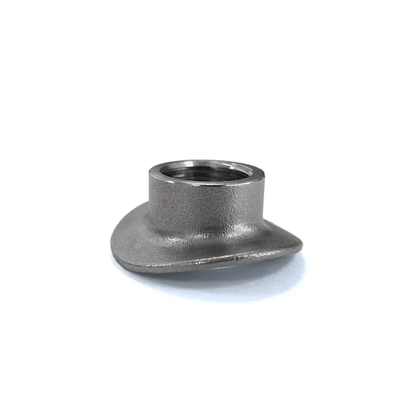 Stainless Bros O2 Sensor Bung Ss304 Saddle Type (Round) - Cast 1