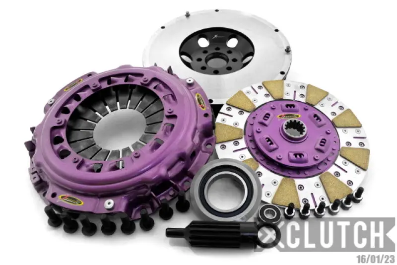 Xclutch 93-95 Toyota Supra Twin Turbo 3.0L Stage 2 Cushioned Ceramic Clutch Kit 1