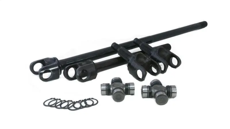 Revolution Gear & Axle Jeep Tj/Yj/Xj Dana 30 W/27 Spline Chromoly Discovery Series Front Axle Kit 1