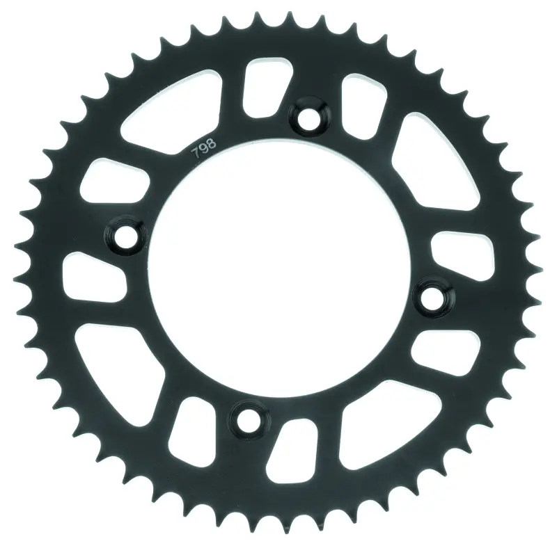 Bikemaster Suzuki Rear Steel Sprocket 428 49T - Black 1