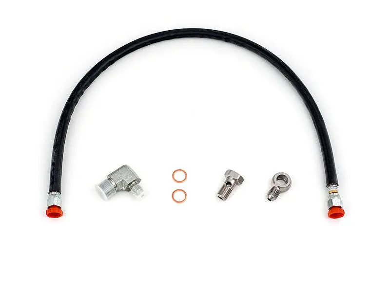 Forced Performance 1G Dsm Stainless Steel Braided Oil Supply Line 1