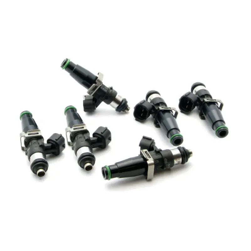 Deatschwerks Set Of 6 High Impedance 2400Cc Injectors For Toyota Supra Tt 93-98 Top Feed Conversion 1
