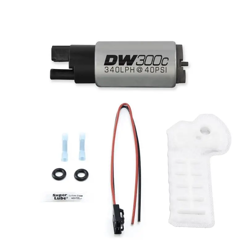 Deatschwerks 340Lph Dw300c Compact Fuel Pump 17-20 Honda Civic Type R (W/O Mounting Clips) 1