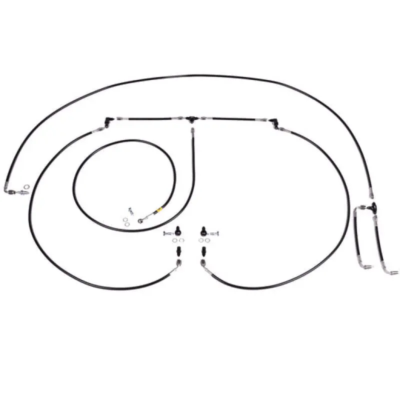 Chase Bays Chevrolet Corvette C5/C6 Inline/Pass-Thru Oe Mc & Brake Lines Hydro Handbrake Line Kit 1