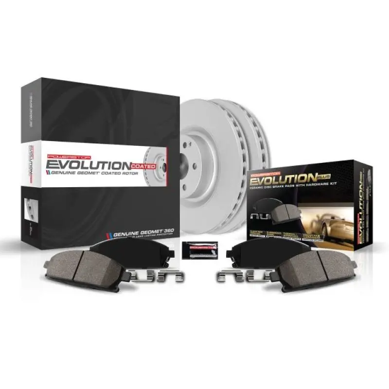 Power Stop Z17 Evolution Geomet Coated Rear Brake Kit For 2018-2022 Honda Accord [Cv1/Cv2] 1