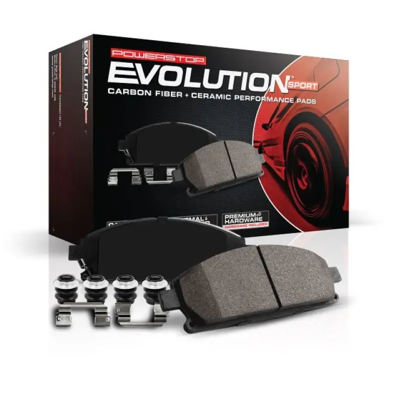Power Stop 2017 Mercedes-Benz Maybach S550 Front Z23 Evolution Sport Brake Pads W/Hardware 2
