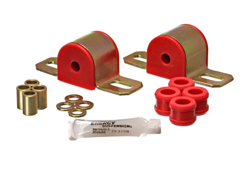 Energy Suspension 7/16In Corvette Rear Stab Bar - Red 1