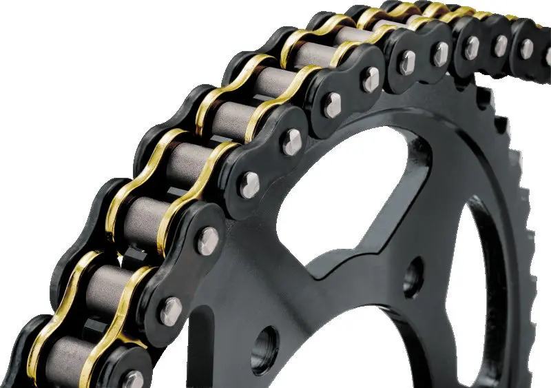 Bikemaster 530X130 Bmzr Z-Ring Chain - Black/Gold 1
