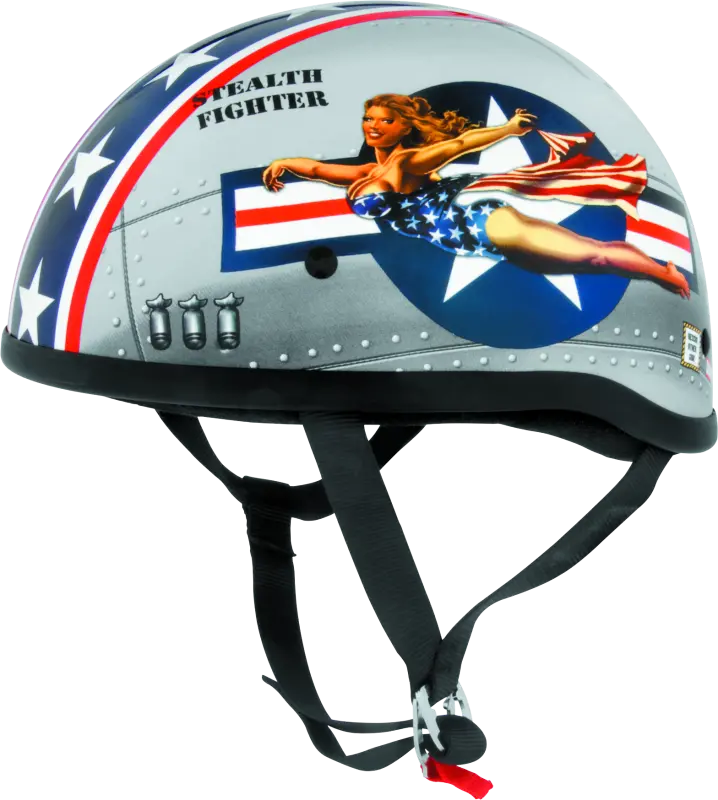 Skid Lids Bomber Pinup Original Helmet - Large 1