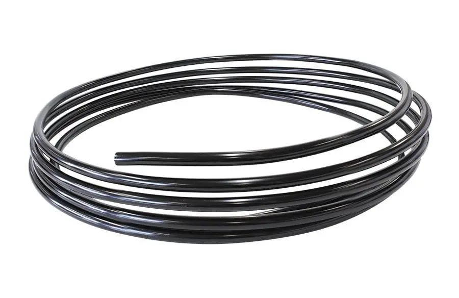 12.7Mm Aluminum Fuel Line Roll – 25-Foot (7.6-Meter) Black Tubing 1