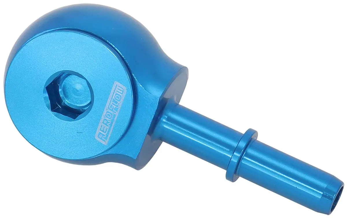 Af969-05-10 Low-Profile 90° Fitting: -10Orb To Efi Push-On 5/16" Barb 1