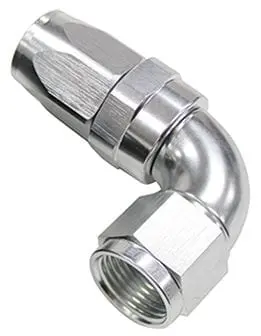 150 Series Full-Flow Swivel Hose End – 90° -20An Tapered One-Piece (Af153-20S) 1