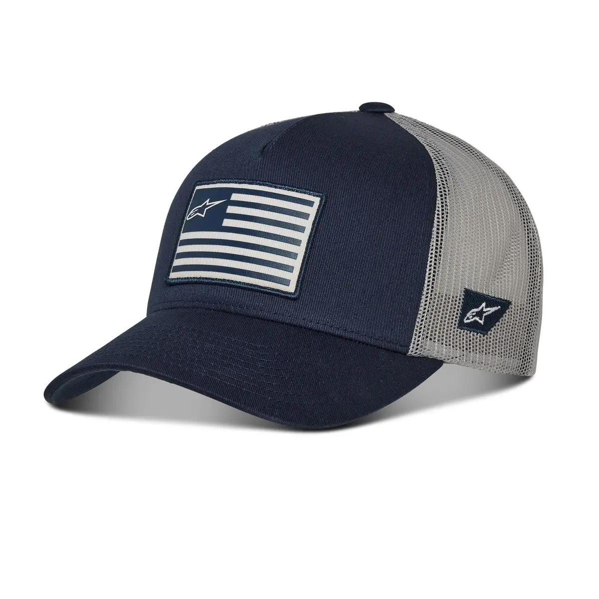 Alpinestars Mx Flag Snapback Cap - Adjustable Cotton Twill (1211-81013-7011-Os) 1