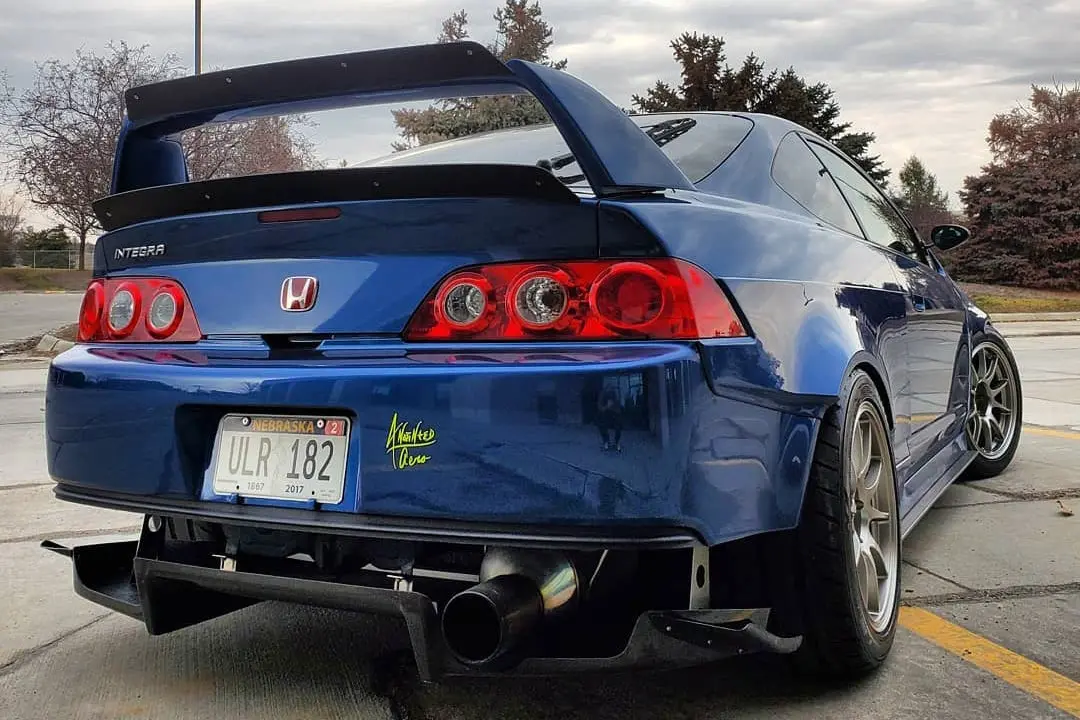 Epsilon+ Double Spoiler Extension For 02-06 Acura Rsx [Dc5] 1