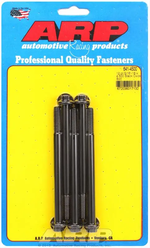 Arp 8740 Chromoly Bolt Kit – High-Tensile Strength Fasteners, 641-4500 1