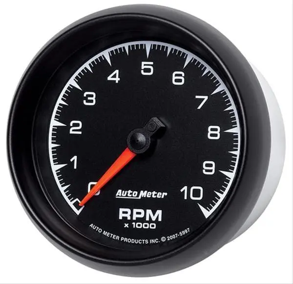 Autometer 5997 Es Series Tachometer – Electronic Speed-Sensing With Led Display 1