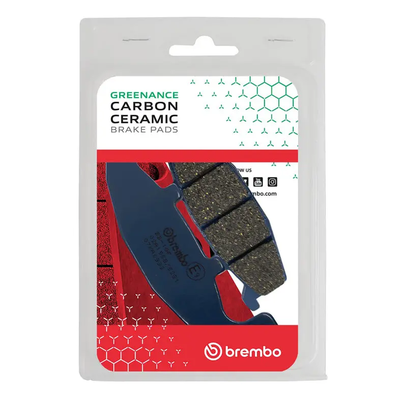 Brembo Oe 88-07 Kawasaki Ex R Ninja 250Cc Brake Pad - Front 1