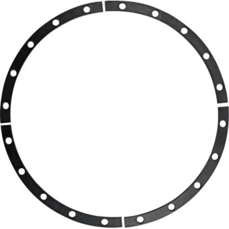 Raceline Beadlock Ring Spacer Kit -14In - 20 Hole - 4 Pcs - Black 1