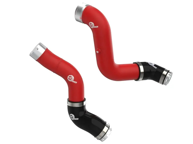 Afe 23-25 Gm Colorado/Canyon L4-2.7L (T) Bladerunner Aluminum Hot &  Cold Charge Pipe Kit - Red 1