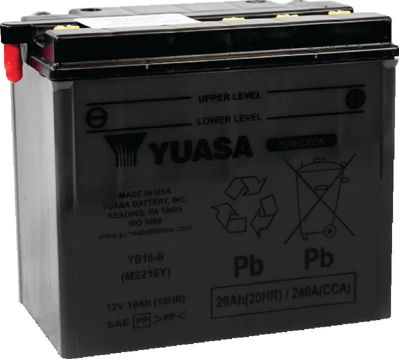 Yuasa Yb16-B Yumicron 12-Volt Battery 1