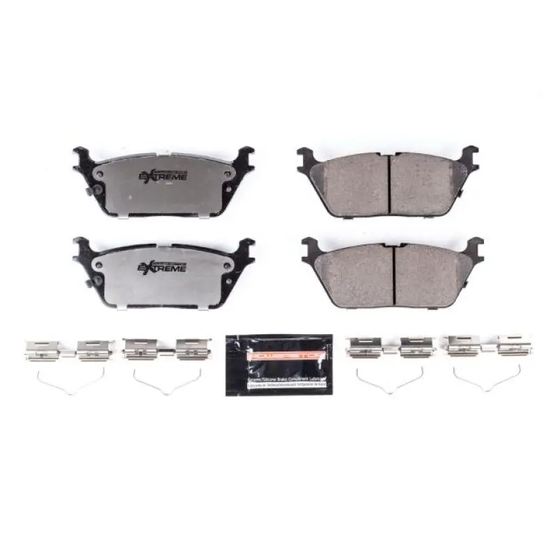 Power Stop 2019 Ram 1500 Rear Z36 Truck & Tow Brake Pads W/Hardware 1