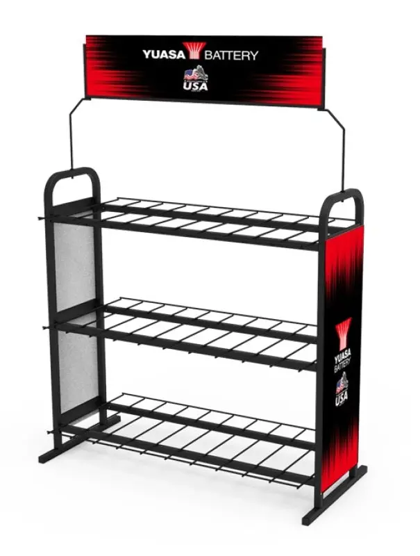 Yuasa Large Battery Rack (Holds 16-20 Batteries) 1