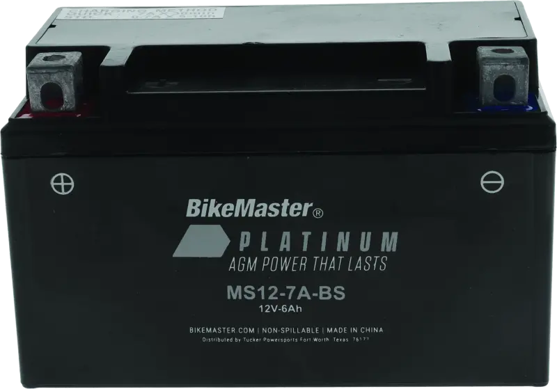 Bikemaster Agm Battery - Ms12-7A-Bs 1