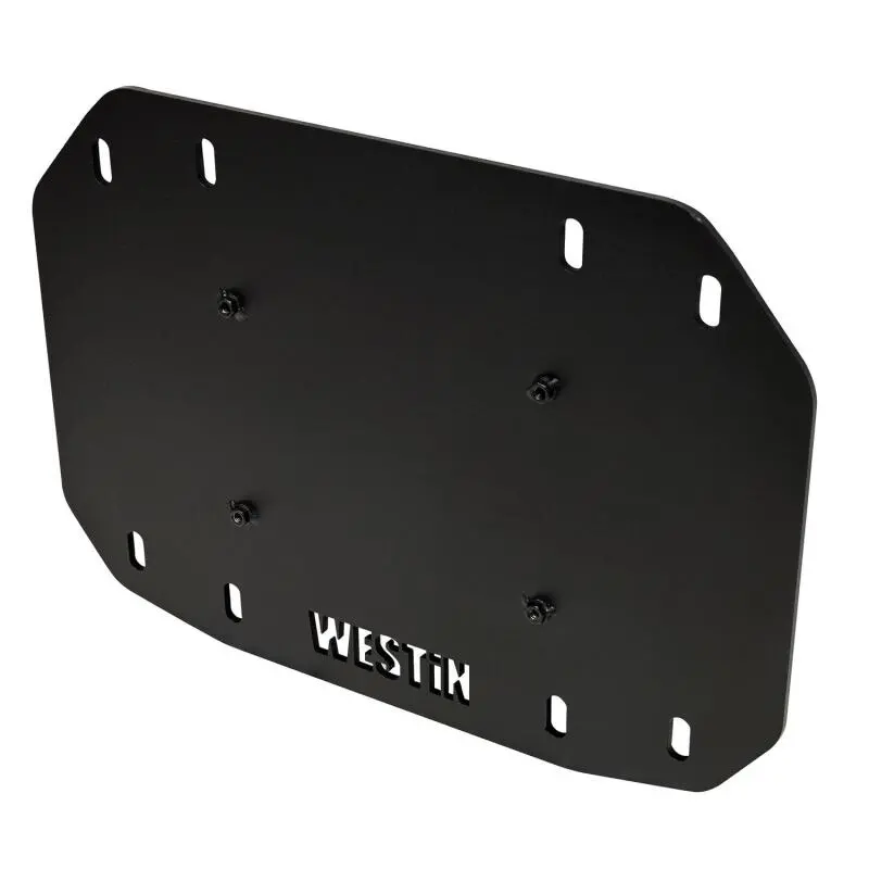 Westin 18-25 Wrangler Jl Spare Tire Delete Plate - Tex. Blk 1