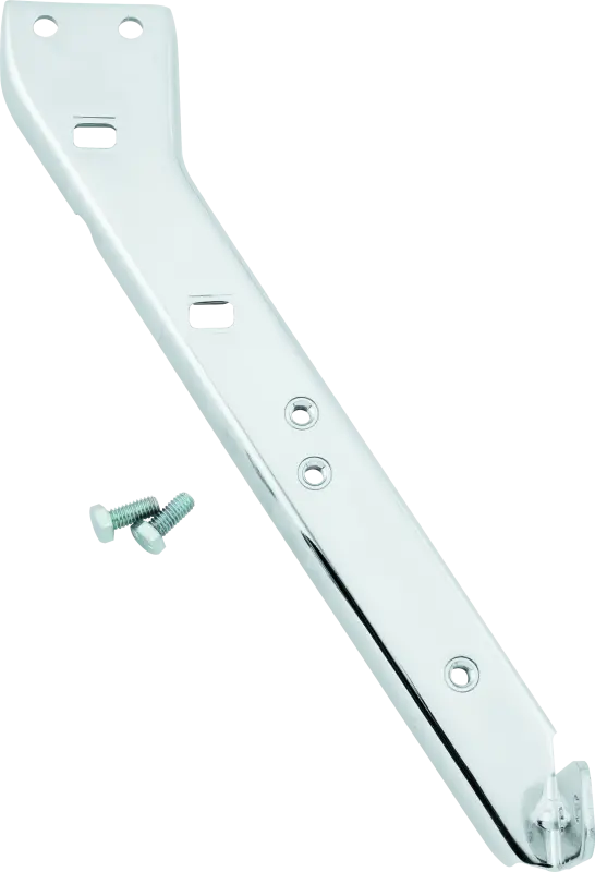 Bikers Choice 85-08 Flh Flt Chrome Saddlebag Rail Support Left 1