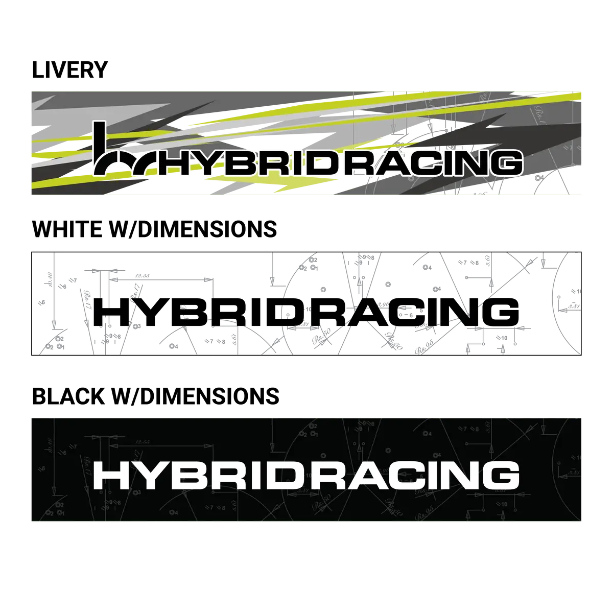 Hybrid Racing Dimensions Sunstrip 1