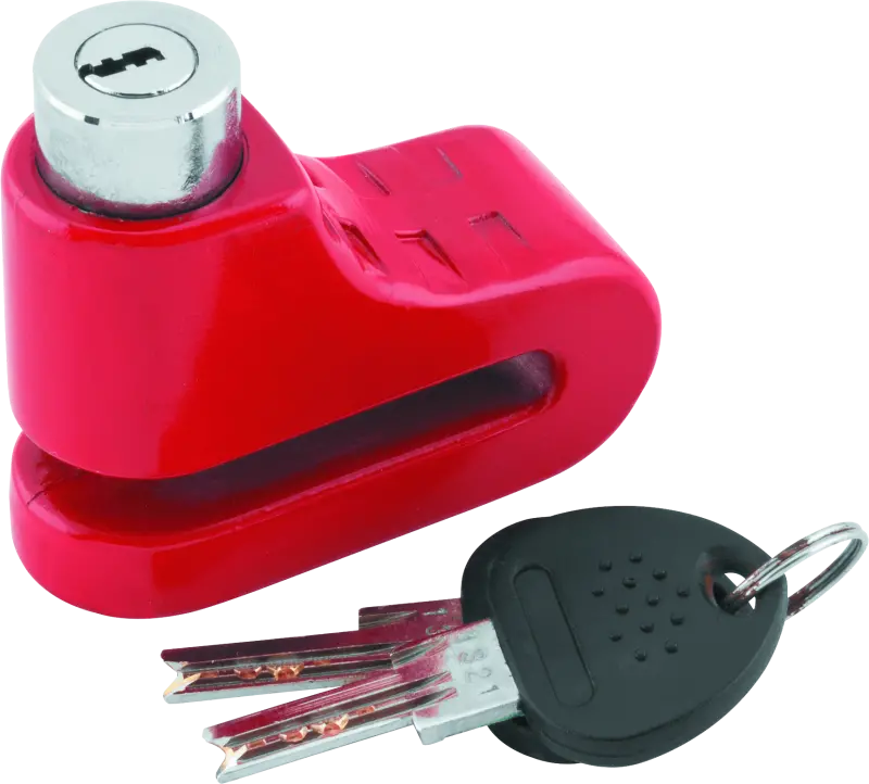 Bully Lock Disc Lock 5.5Mm - Red 1