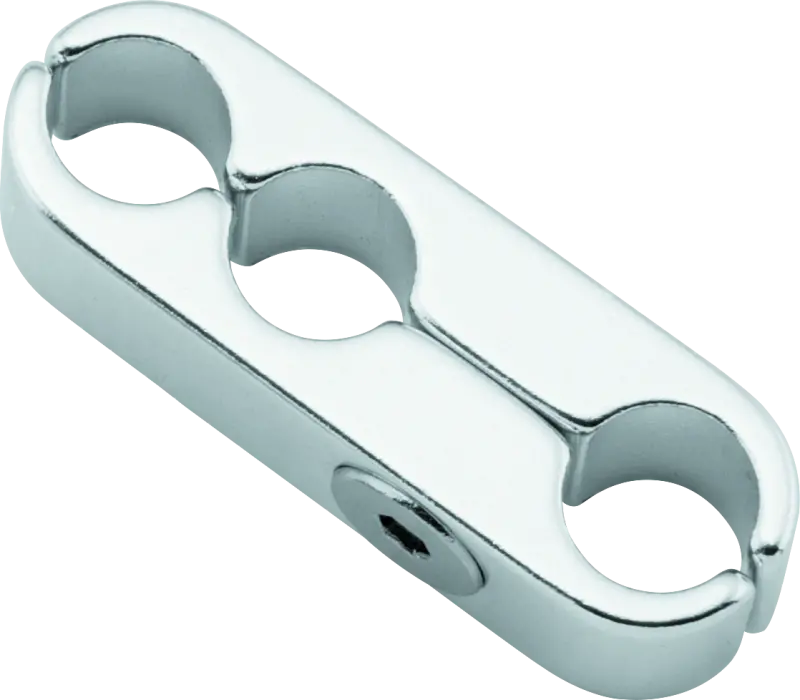 Bikemaster 3 Lines Cable Clamp - Black 1