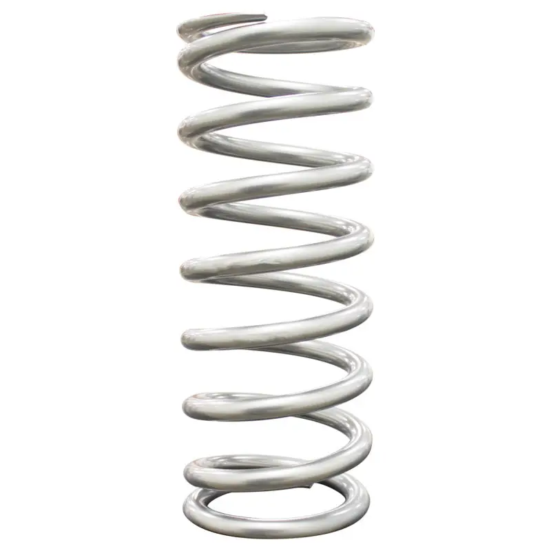 Qa1 2-1/2In Id High Travel Spring - 10In Length X 400Lbs/In - Silver Powder Coated 2