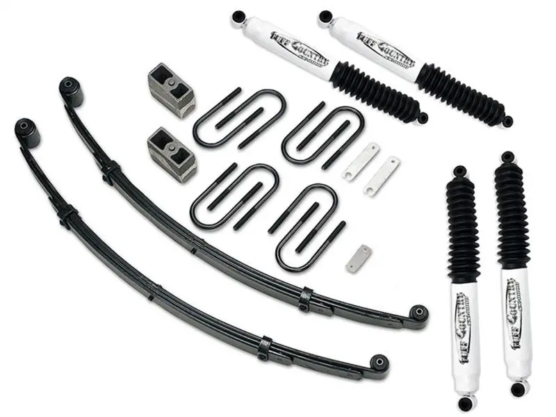 Tuff Country 73-87 Chevy Pickup 3In Suspension Lift Kit Components W/ Rear Blocks 1