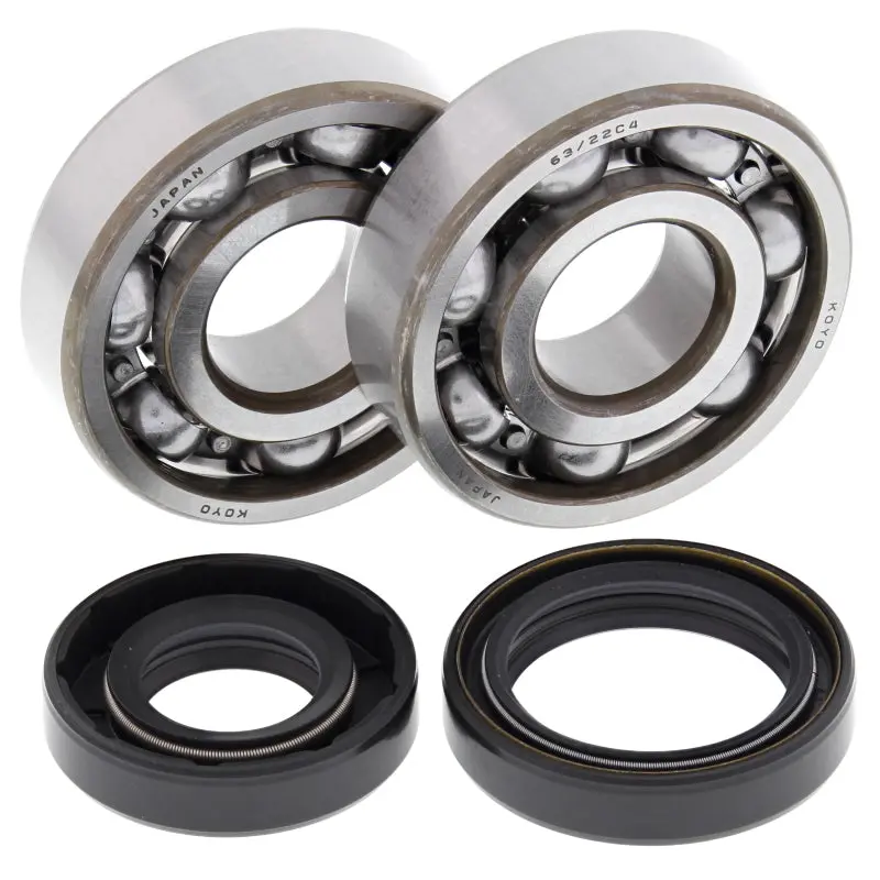 All Balls Racing 88-05 Kawasaki Kx125 Crank Shaft Bearing Kit 1