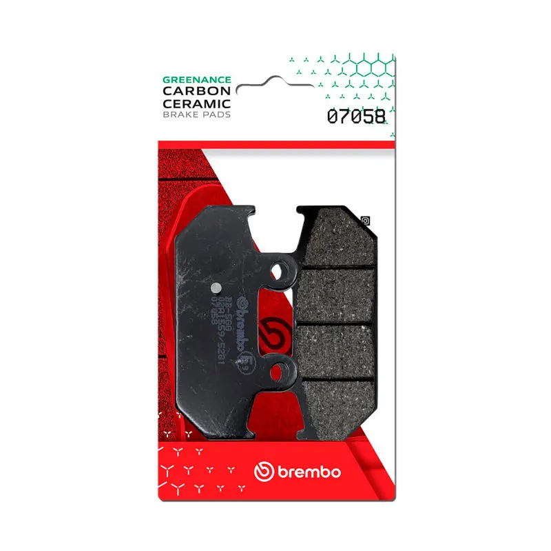 Brembo Oe Suzuki An Burgman Carbon Ceramic Brake Pad - Rear 1