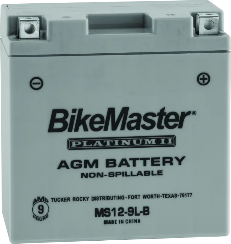 Bikemaster Agm Battery - Ms12-9L-B 1