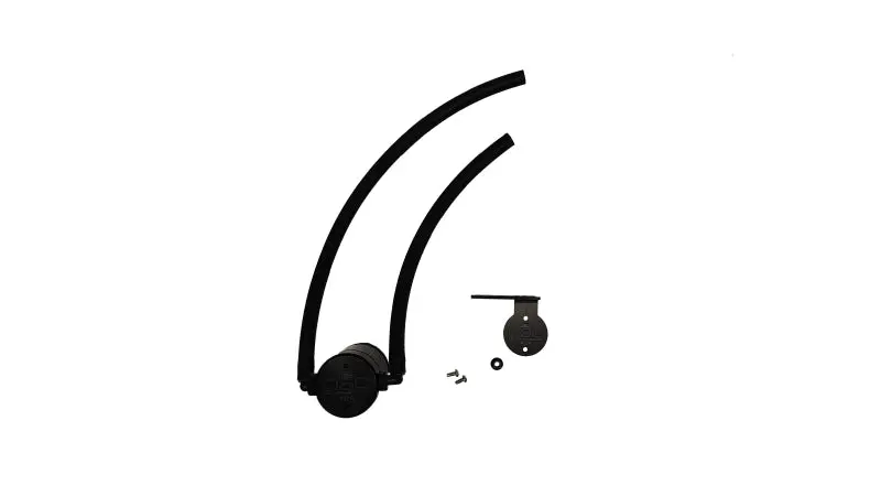 J&L 22-25 Nissan Pathfinder / 22-24 Infiniti Qx60 3.5L Pcv Side Oil Separator 3.0 - Blk Anodized 1