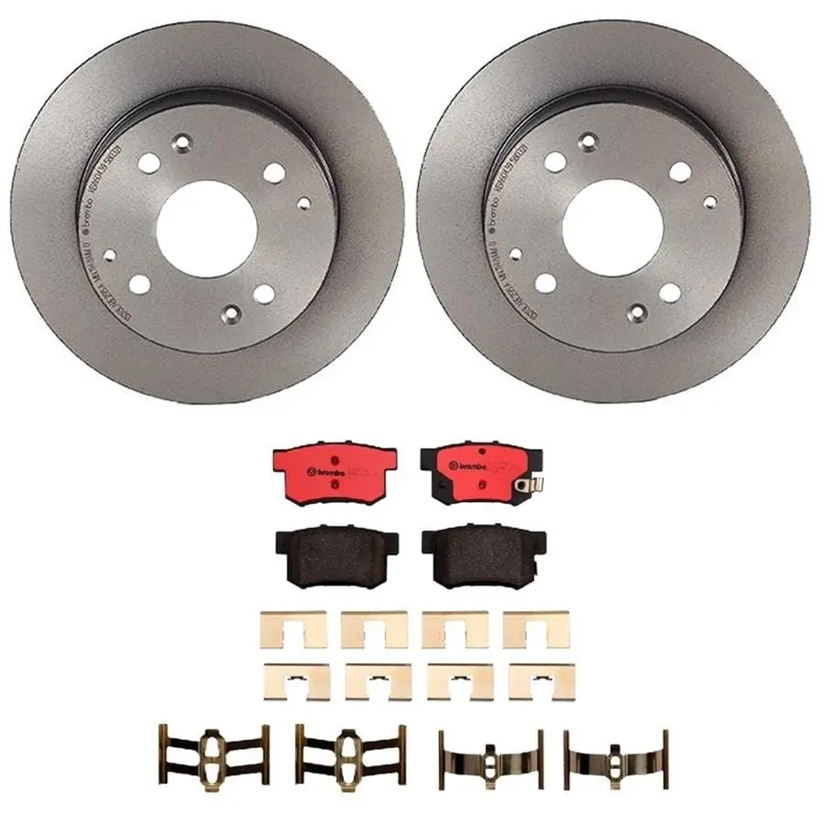 Brembo Brake Kit: Premium Rotors And Ceramic Pads 1