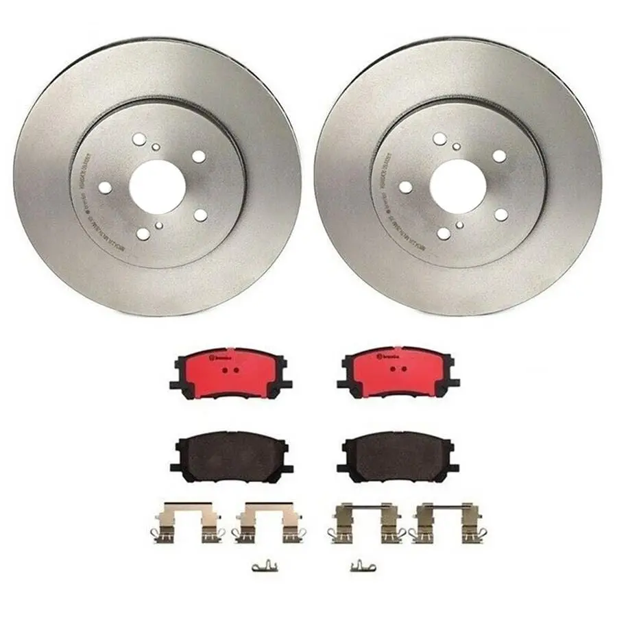 Brembo Kt00474 Brake Pad And Rotor Kit – Premium Disc Replacement Set 1