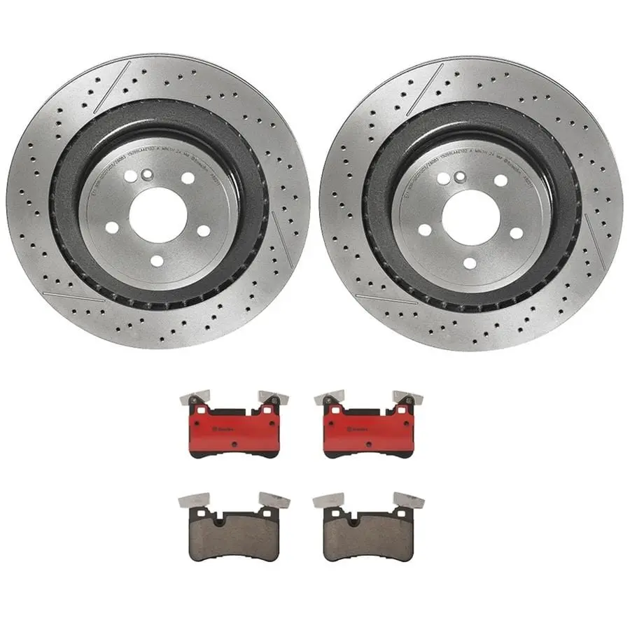 Brembo Kt00B80 Brake Pad And Rotor Kit – Oem-Compatible Performance Upgrade 1