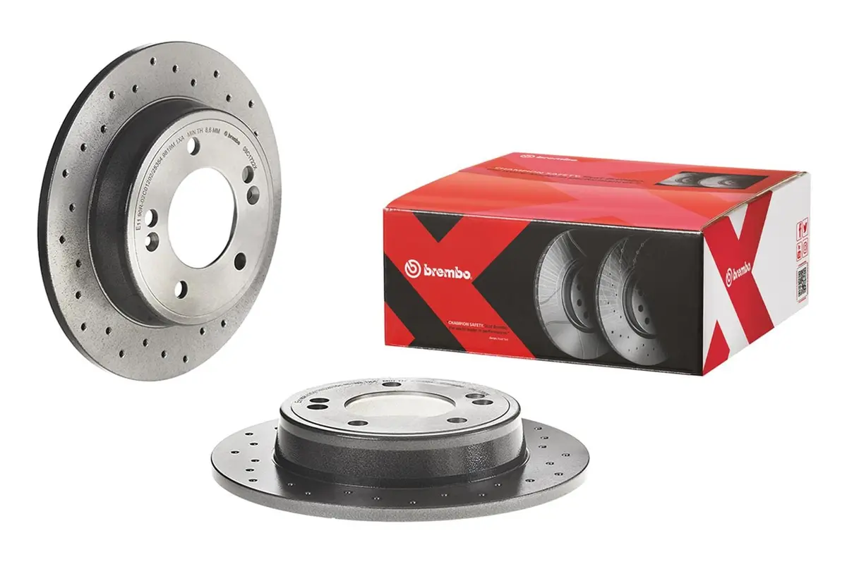 Brembo Uv-Coated Premium Brake Rotors – Corrosion-Resistant Design 1