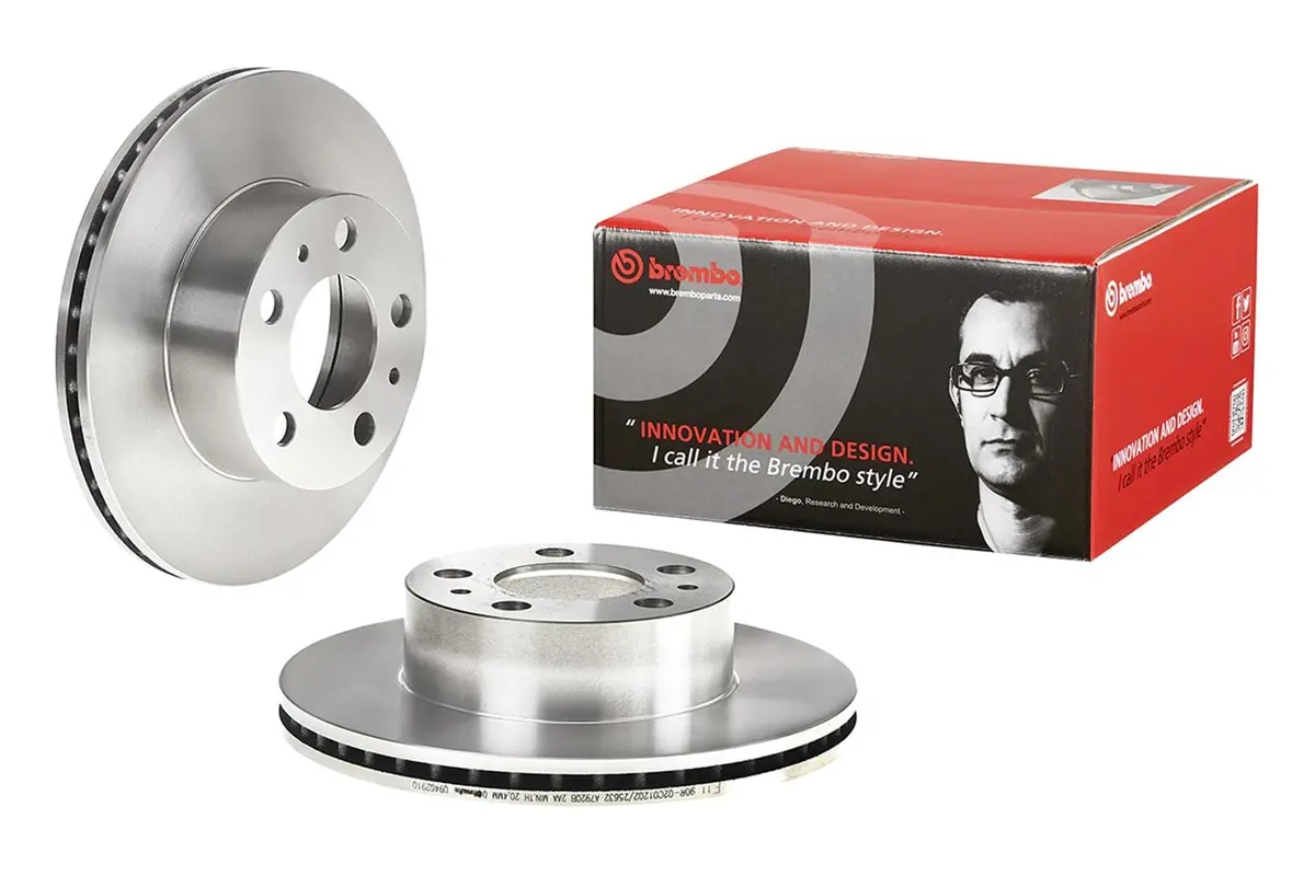 Brembo 09.4629.10 Uv-Coated Premium Brake Rotors — Corrosion-Resistant Design 1