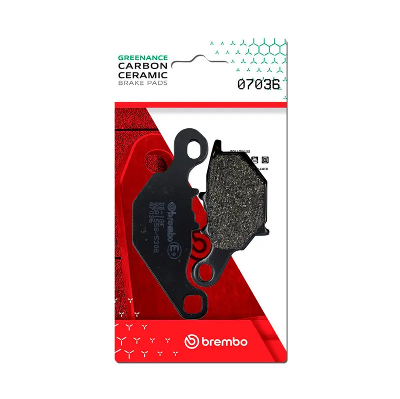 Brembo Oe Suzuki Dr-Z/Suzuki Tr/Suzuki Uc/Suzuki Rm/Suzuki Epicuro Carbon Ceramic Brake Pad - Front 1