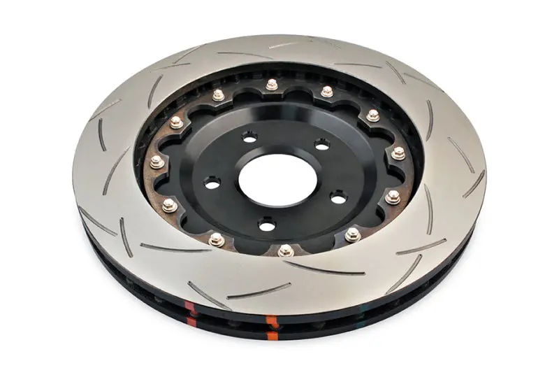 Dba 05-12 Corvette C6 W/Z06 Pkg Front Slotted 5000 Series 2 Piece Rotor Assembled W/ Black Hat 2