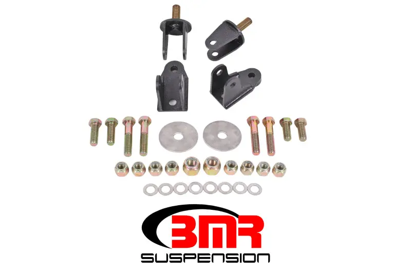 Bmr 79-04 Fox Mustang Rear Coilover Conversion Kit W/O Control Arm Bracket - Black Hammertone 1