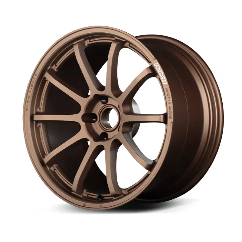 Gram Lights 57Nr 18X9.5 +32 5X114.3 Dark Bronze Wheel 1