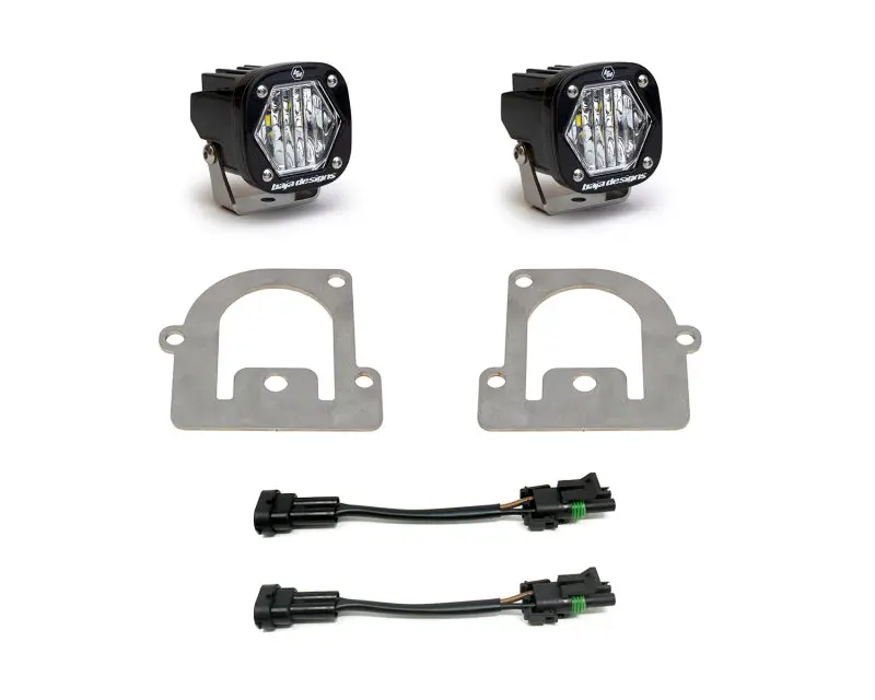 Baja Designs 21+ Ford Bronco Sport S1 Wc Led Fog Pocket Light Kit - Clear 1