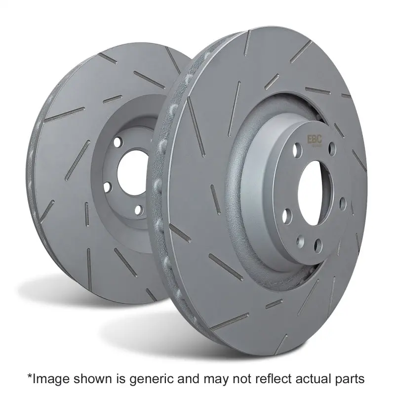 Ebc 2021+ Hyundai Elantra N 2.0T Front Usr Slotted Rotors 1