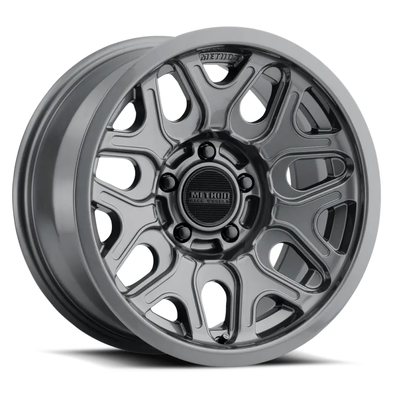 Method Mr322 17X8.5 / 5X5 Bp / 0Et / 4.72In Bs / 71.5Mm Cb - Gloss Titanium Wheel 1